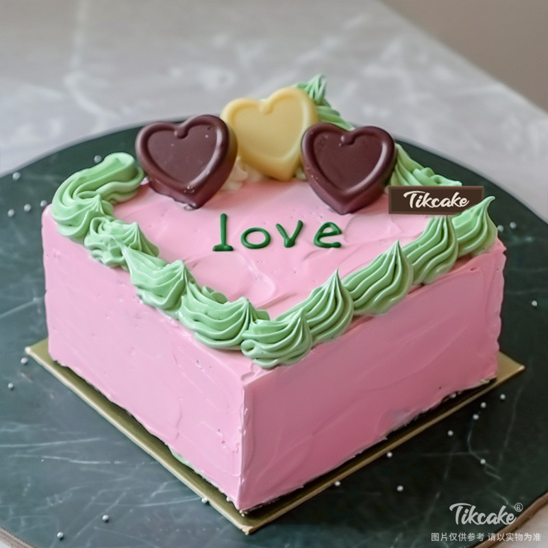 原创方形巧克力鲜奶蛋糕（二）