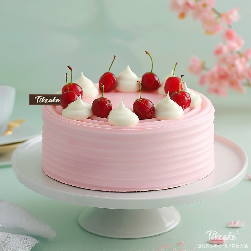 原创简约水果鲜奶蛋糕（九）