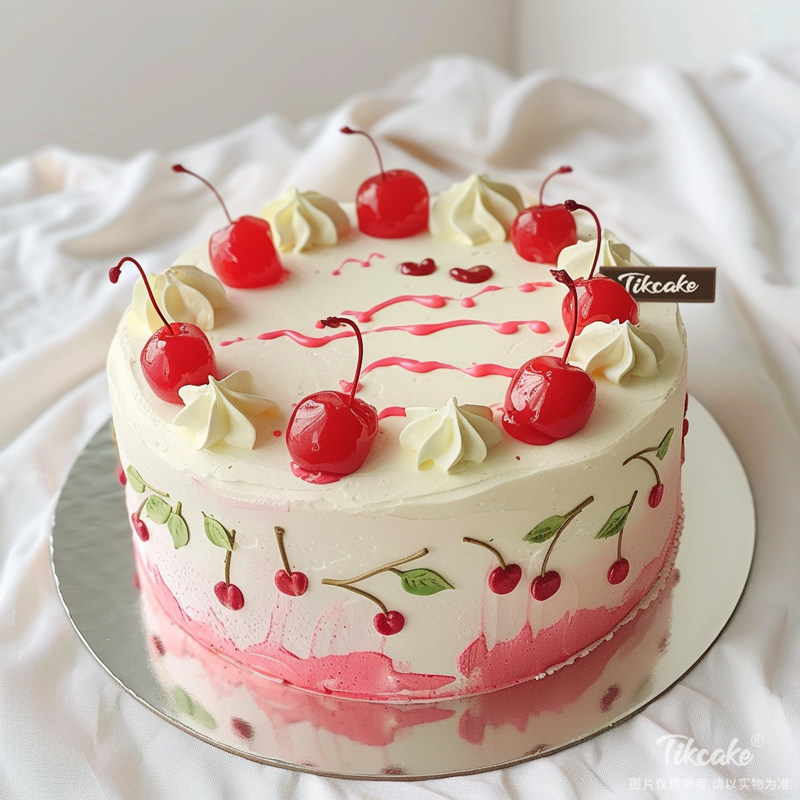 原创简约水果鲜奶蛋糕（十三）