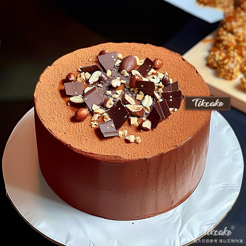 原创简约巧克力鲜奶蛋糕（三）