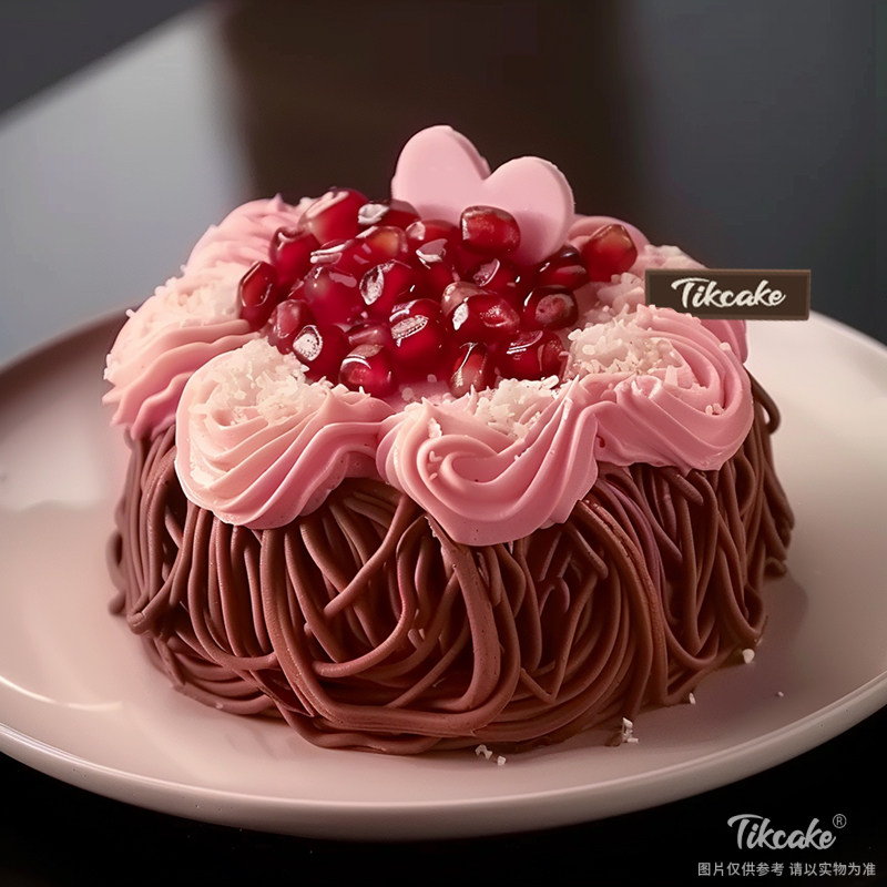 原创巧克力水果鲜奶蛋糕（五）