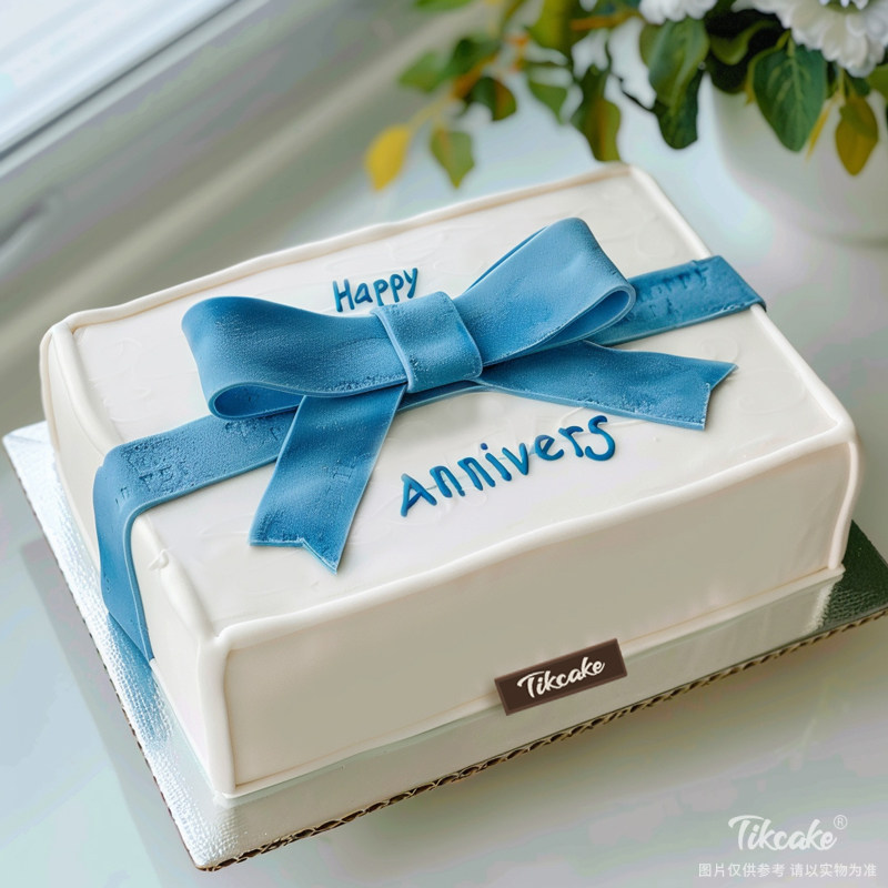 原创方向翻糖企业蛋糕