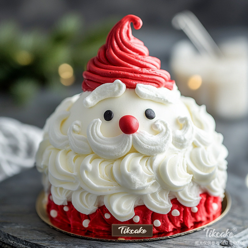 原创圣诞主题鲜奶蛋糕（二）