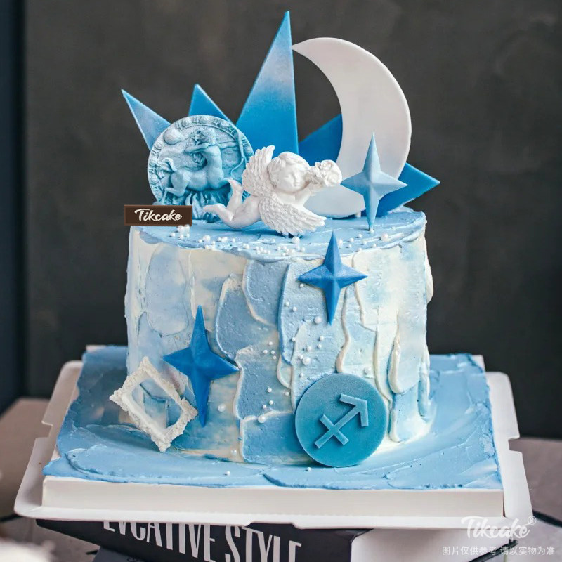 射手座主题鲜奶蛋糕五（11.23-12.21）