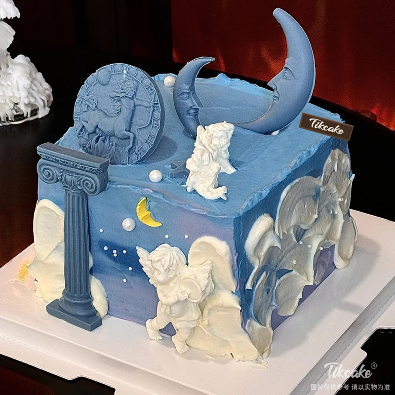 方形射手座主题鲜奶蛋糕（11.23-12.21）