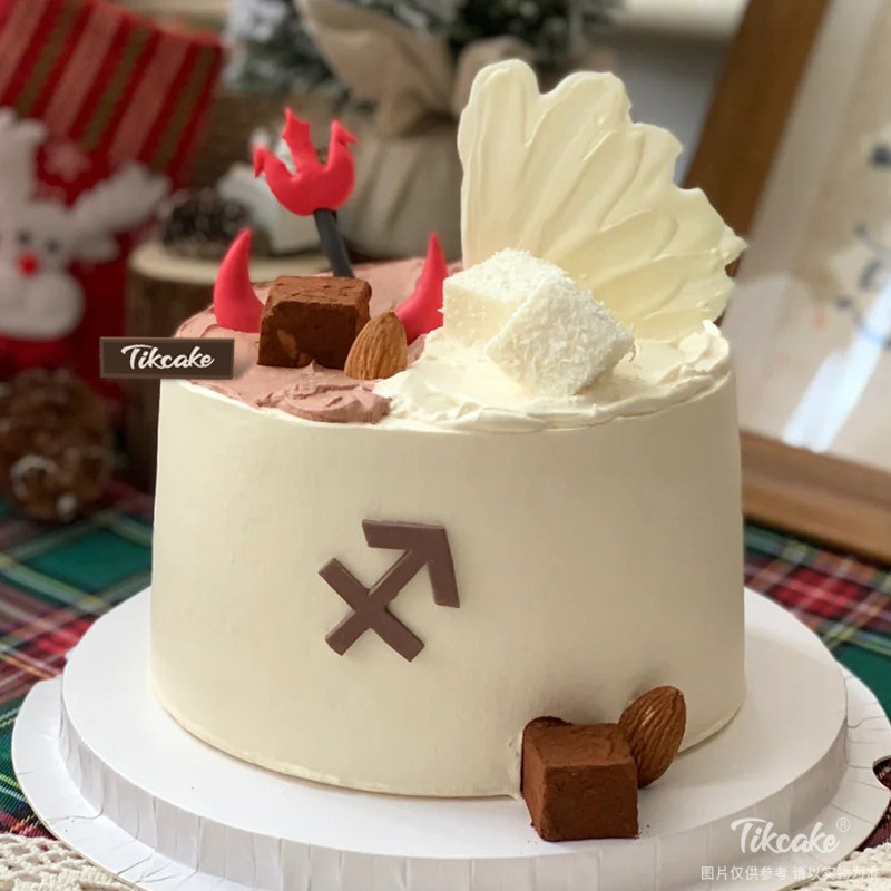 射手座主题巧克力鲜奶蛋糕（11.23-12.21）