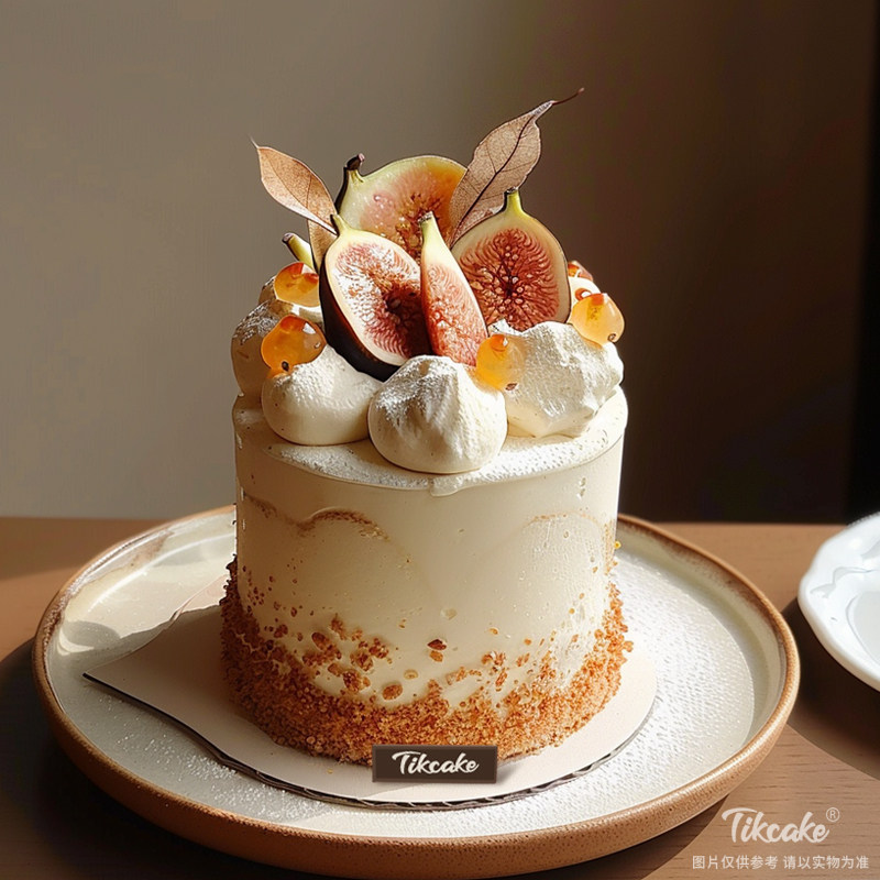 原创秋冬氛围感鲜奶蛋糕