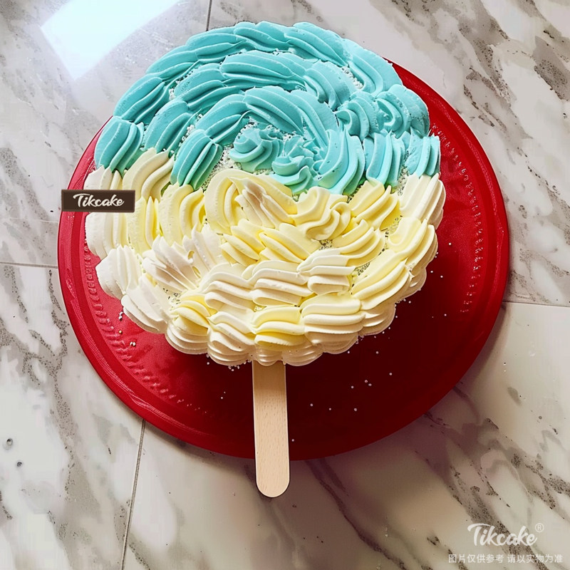 原创棒棒糖主题鲜奶蛋糕