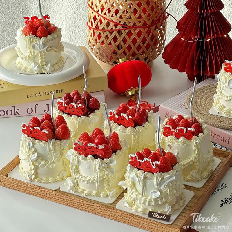 2025新年主题迷你小蛋糕三（共6个）