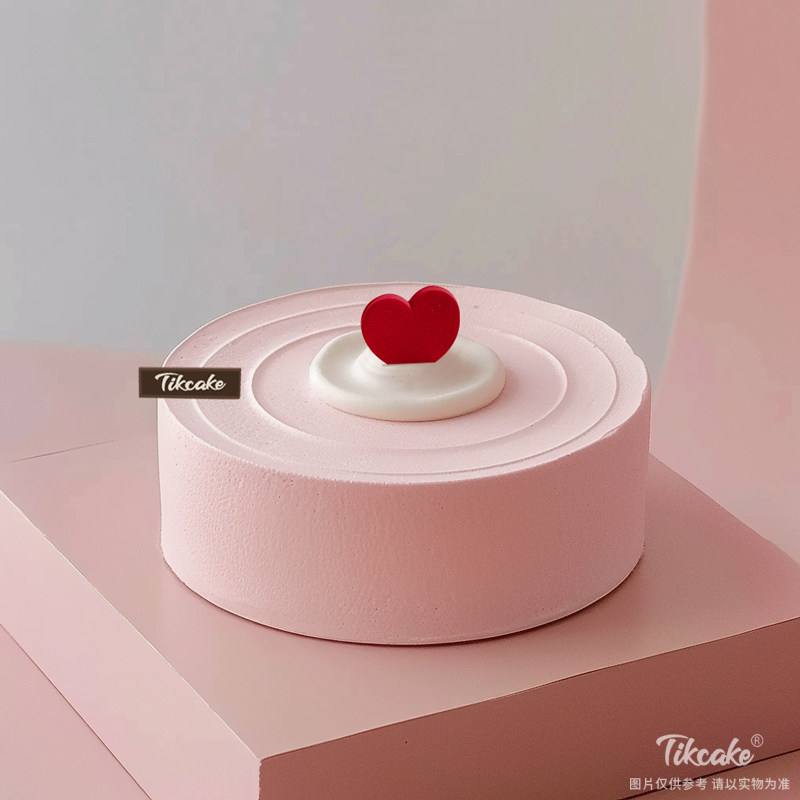 原创爱心主题鲜奶蛋糕（二十）