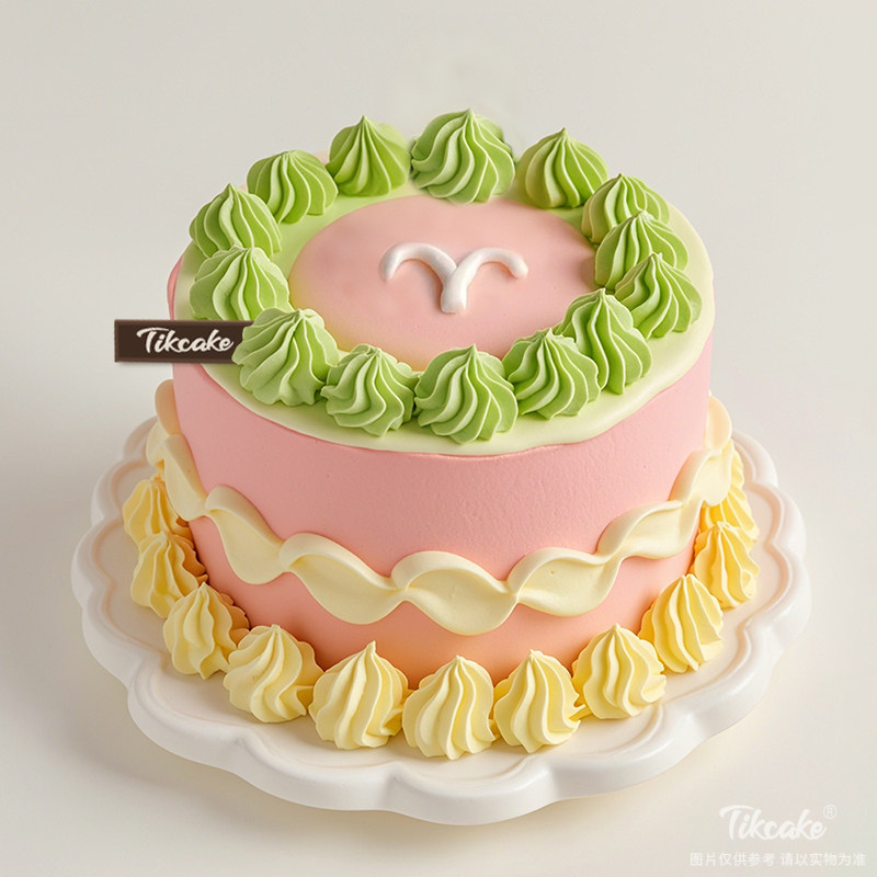 原创白羊座主题鲜奶蛋糕（3.21-4.19）