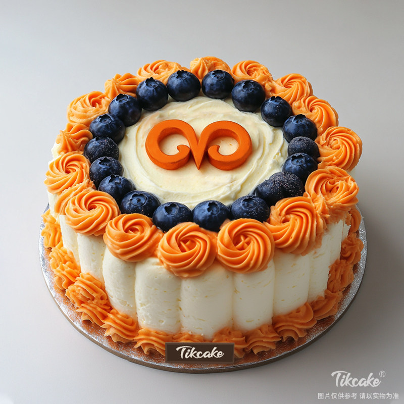 原创白羊座主题鲜奶蛋糕七（3.21-4.19）