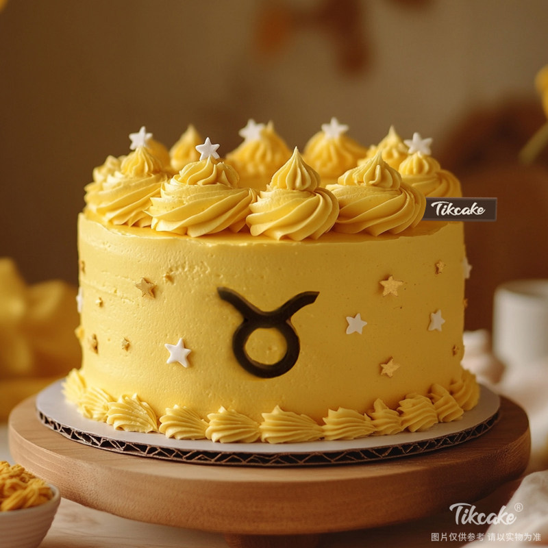 原创金牛座主题鲜奶蛋糕（4.20-5.20）