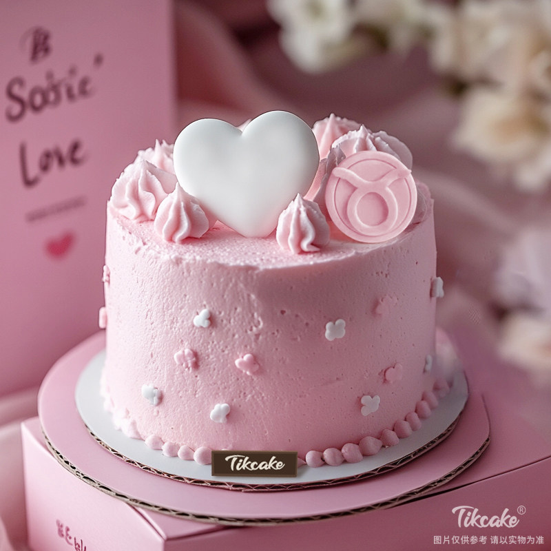 原创金牛座主题鲜奶蛋糕二（4.20-5.20）