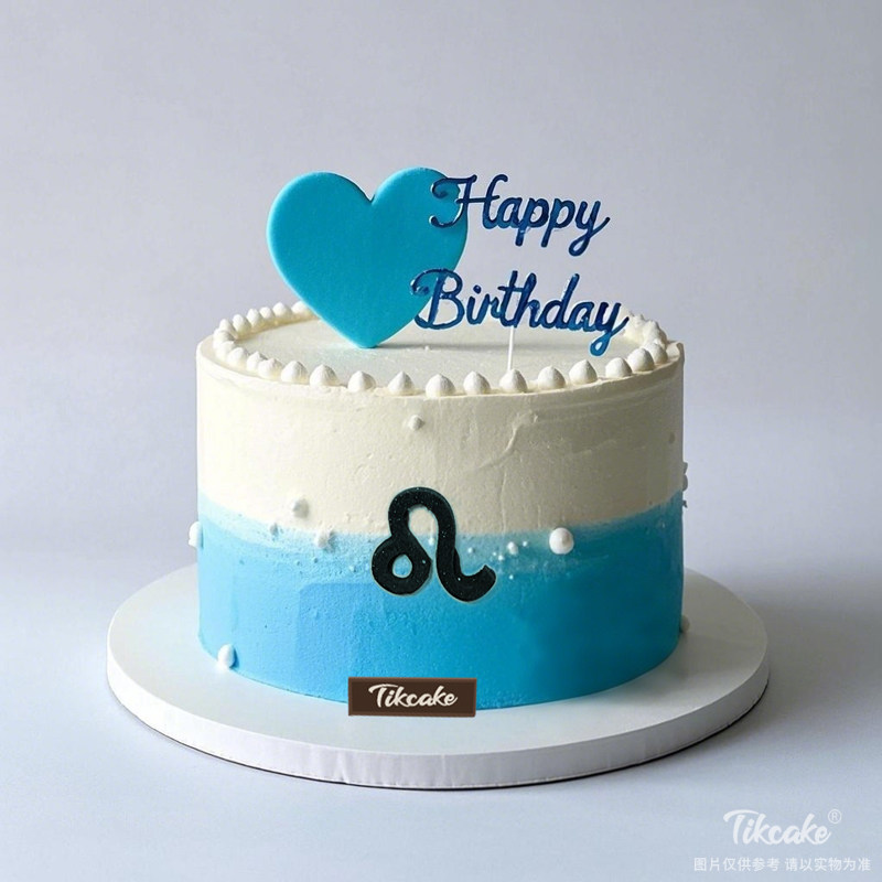 原创狮子座主题鲜奶蛋糕二（7.23-8.22）