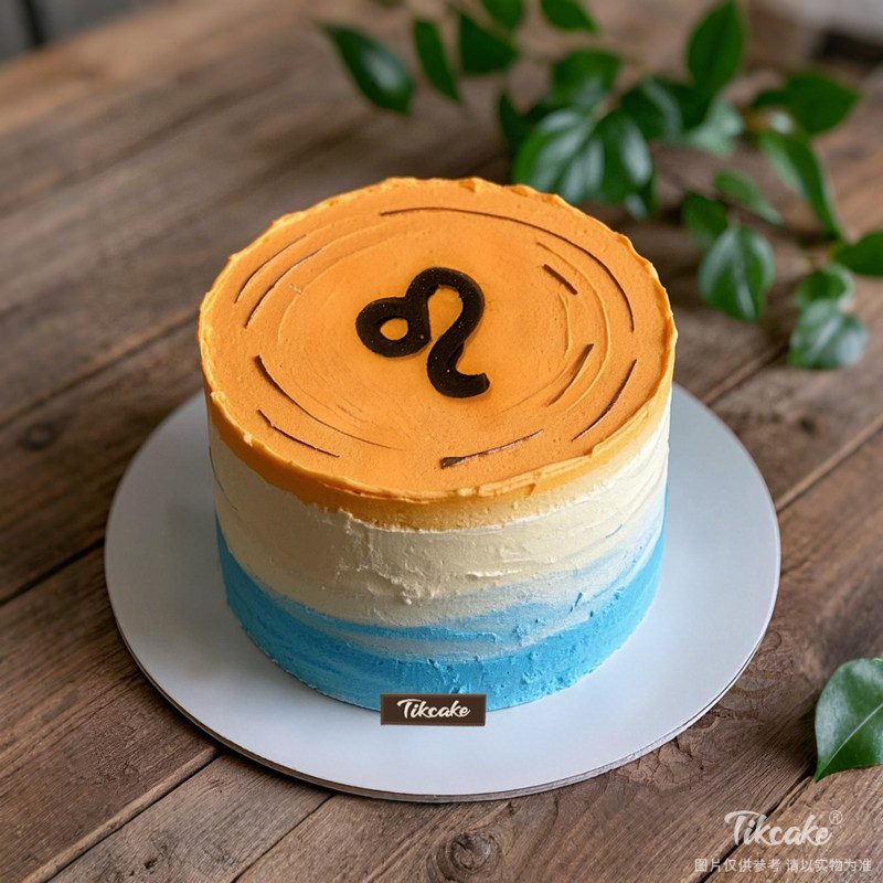 原创狮子座主题鲜奶蛋糕三（7.23-8.22）