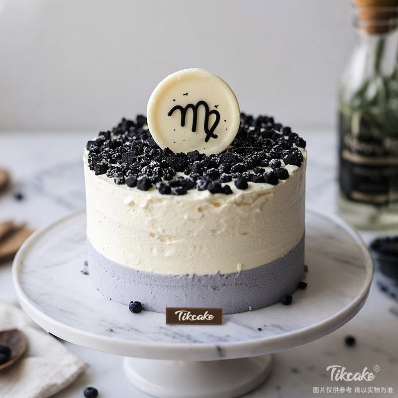 原创处女座主题鲜奶蛋糕六（8.23-9.22）
