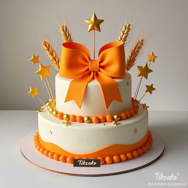 原创双层“大卖”主题企业蛋糕