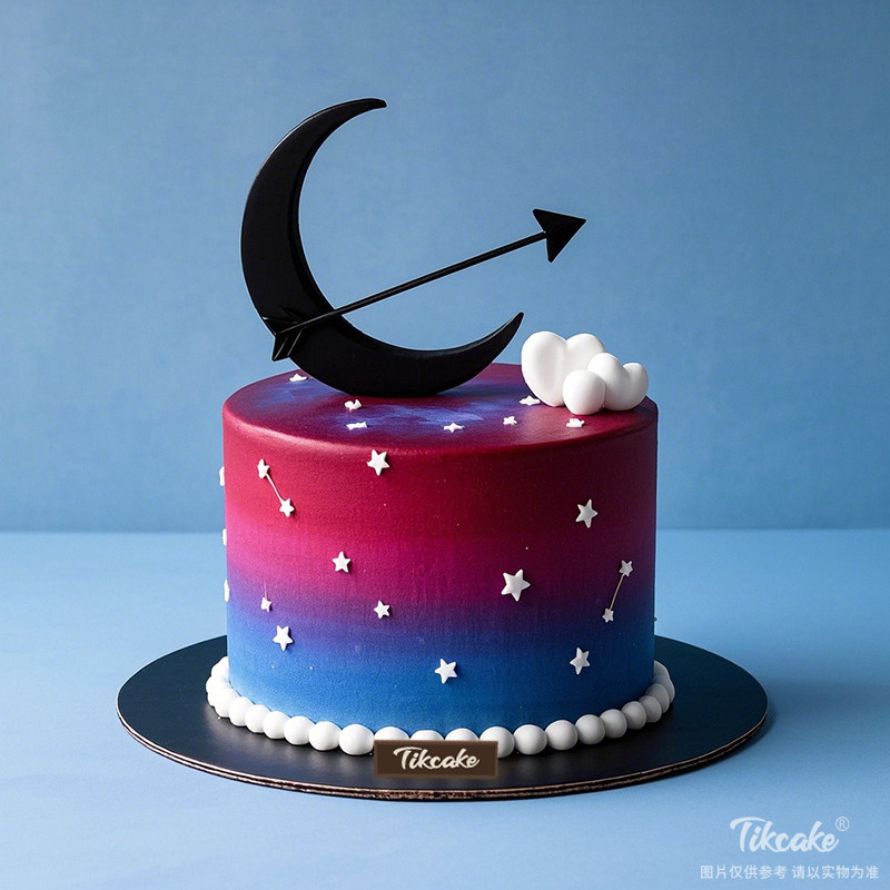 原创射手座主题鲜奶蛋糕（11.23-12.21）