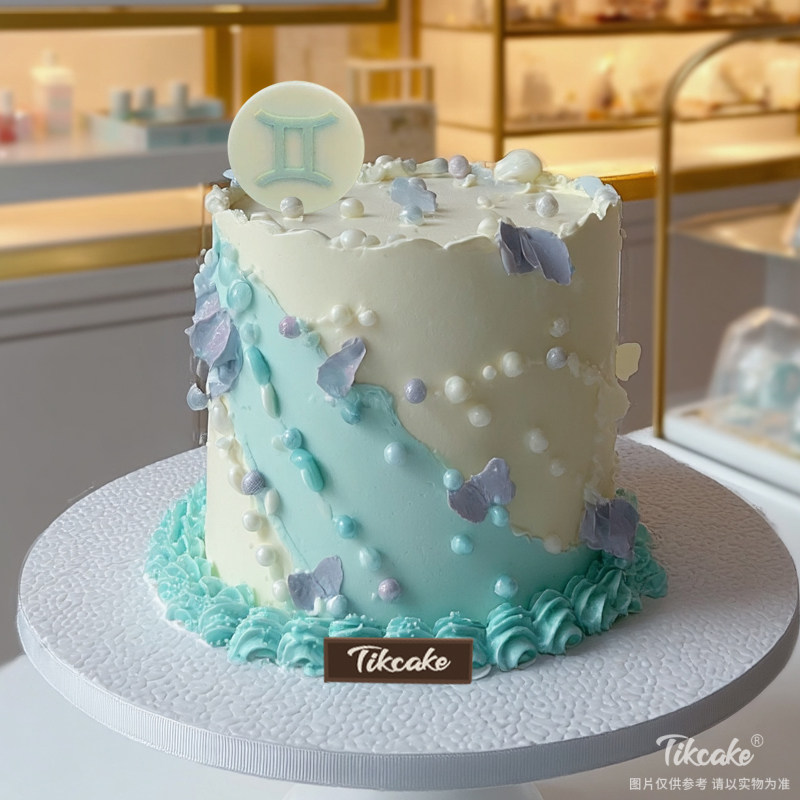 原创双子座主题鲜奶蛋糕十一（5.21-6.21）