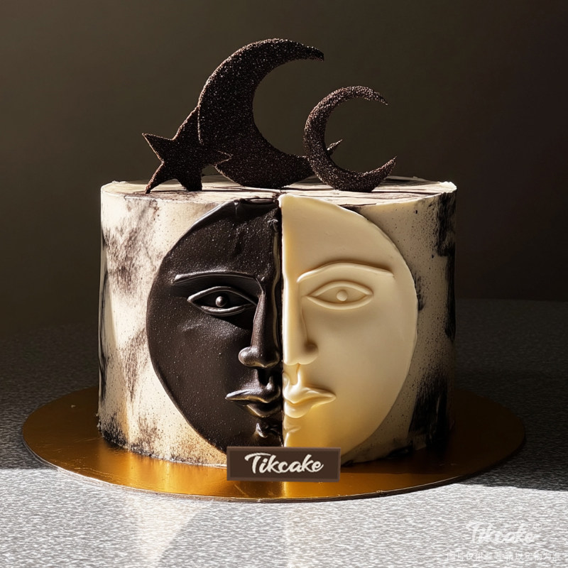 原创双子座主题鲜奶蛋糕十六（5.21-6.21）