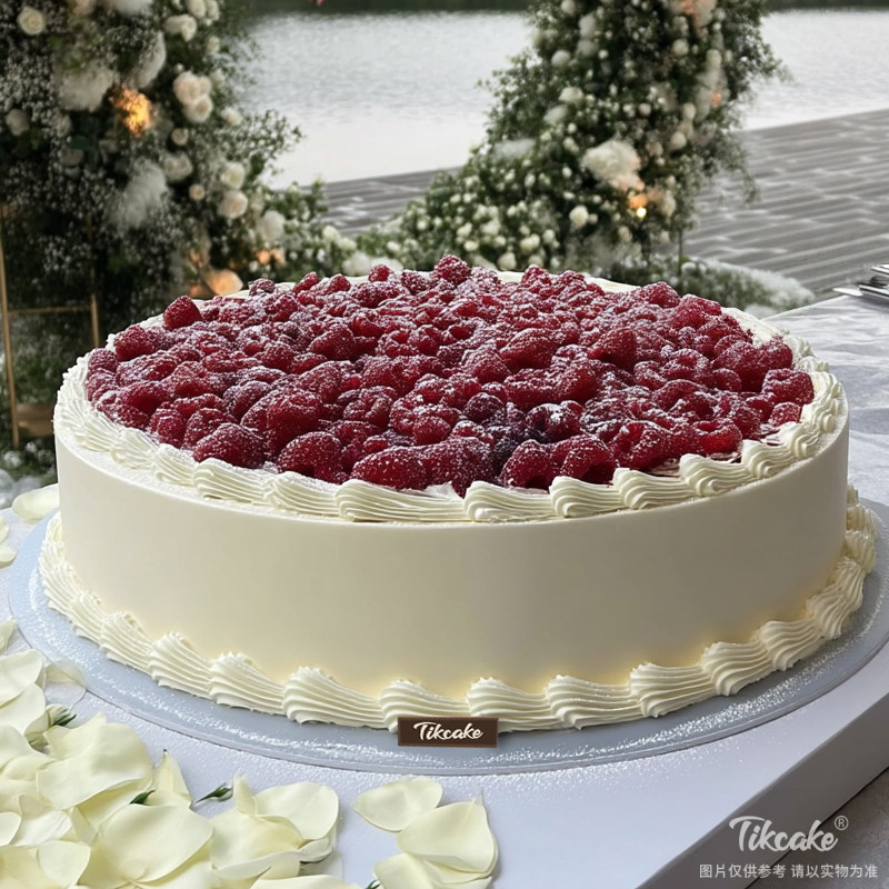 原创圆形水果鲜奶蛋糕（十一）