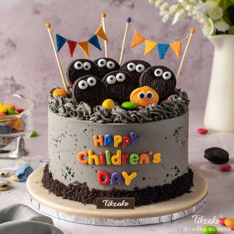 原创六一儿童节主题鲜奶蛋糕（七）