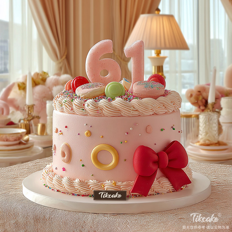 原创六一儿童节主题翻糖鲜奶蛋糕（四）