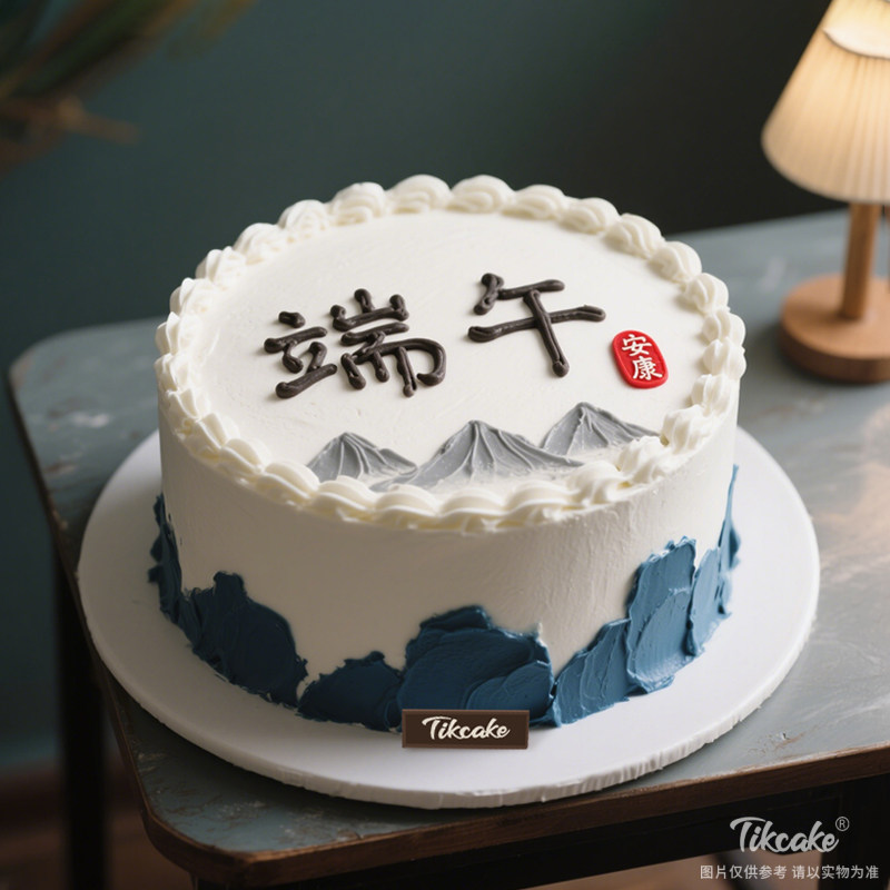 原创端午节主题鲜奶蛋糕（二）