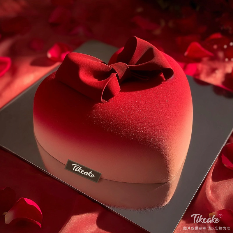 原创“爱心绮梦”翻糖鲜奶蛋糕（城市专属款）