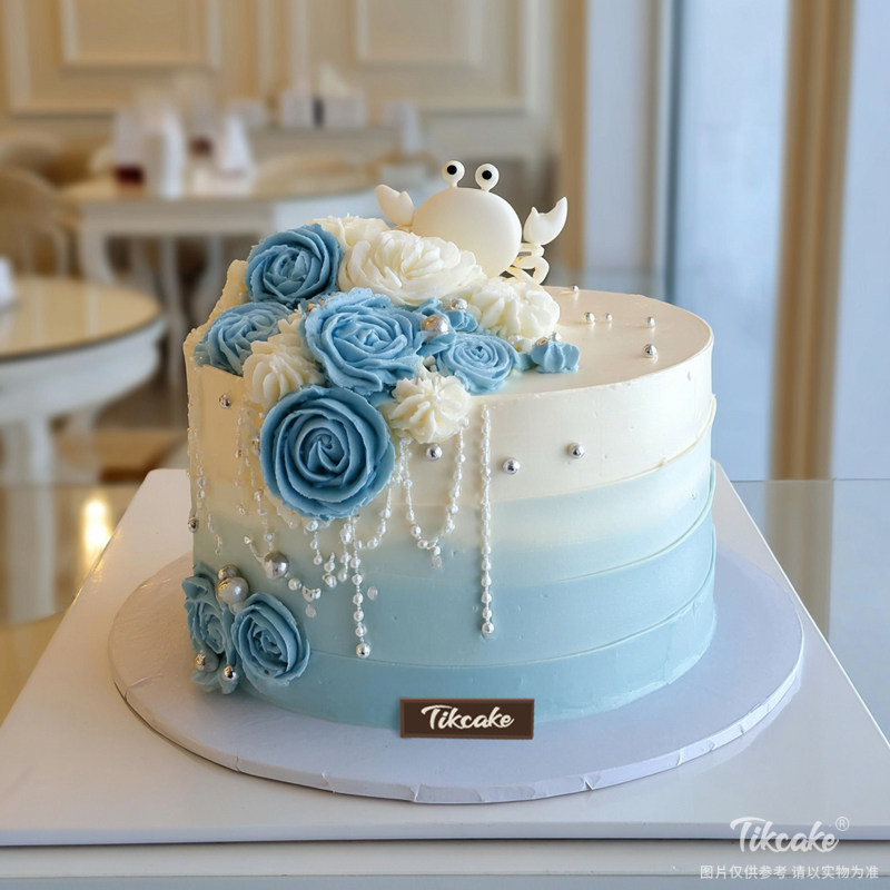 原创巨蟹座主题鲜奶蛋糕十（6.22-7.22）