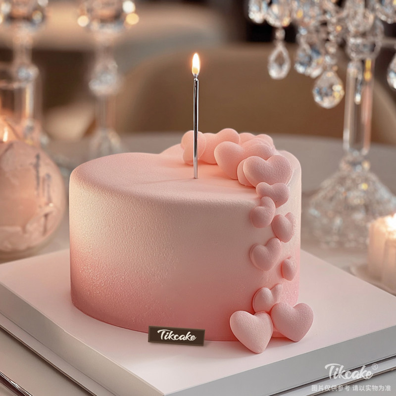 原创爱心主题鲜奶蛋糕（二十七）