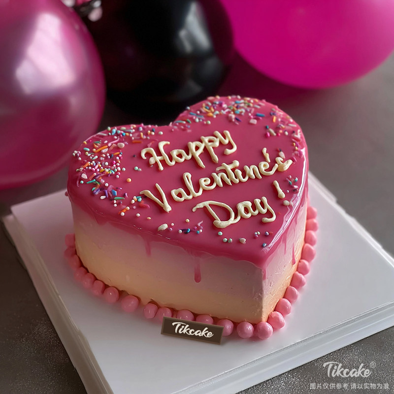 原创爱心主题鲜奶蛋糕（二十九）