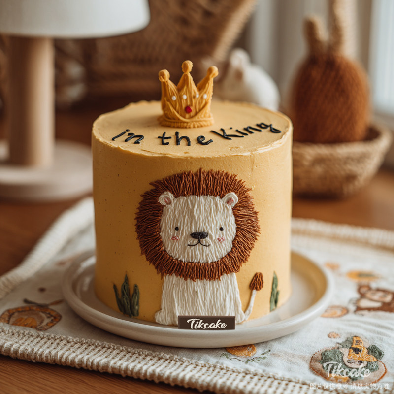 原创狮子座主题鲜奶蛋糕五（7.23-8.22）