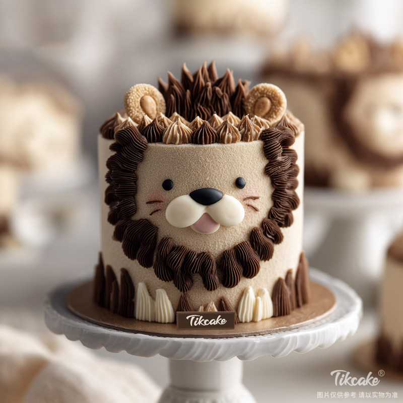 原创狮子座主题鲜奶蛋糕七（7.23-8.22）