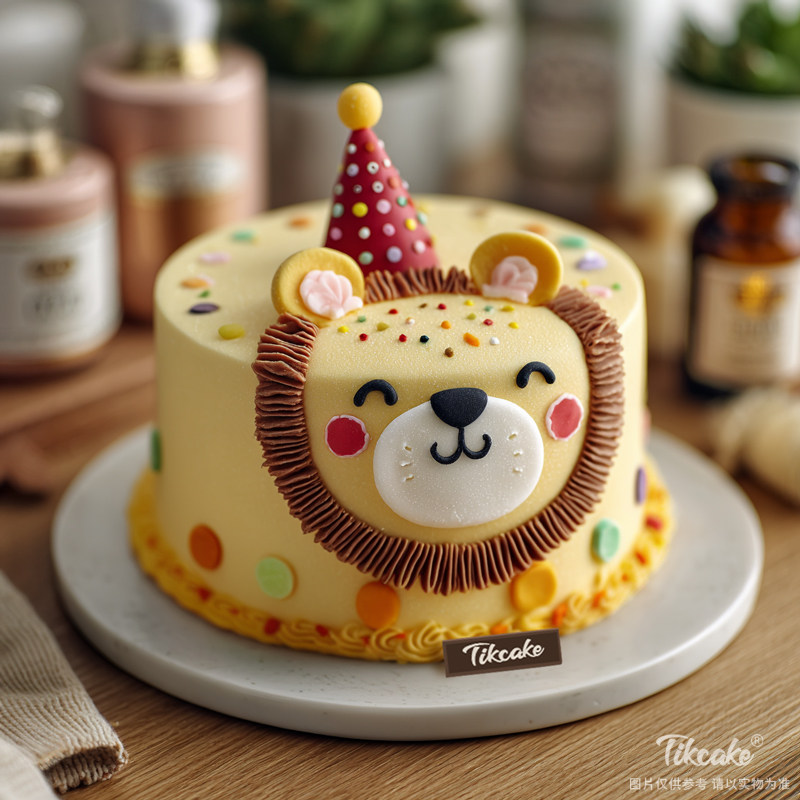 原创狮子座主题鲜奶蛋糕九（7.23-8.22）