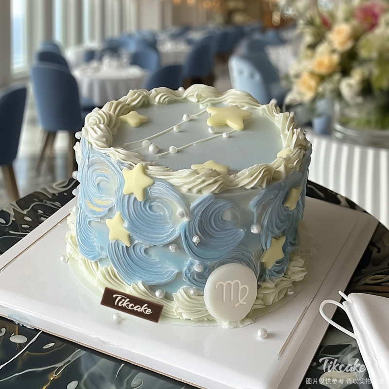 原创处女座主题鲜奶蛋糕十六（8.23-9.22）