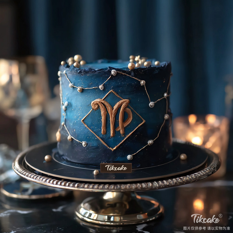 原创处女座主题鲜奶蛋糕十七（8.23-9.22）