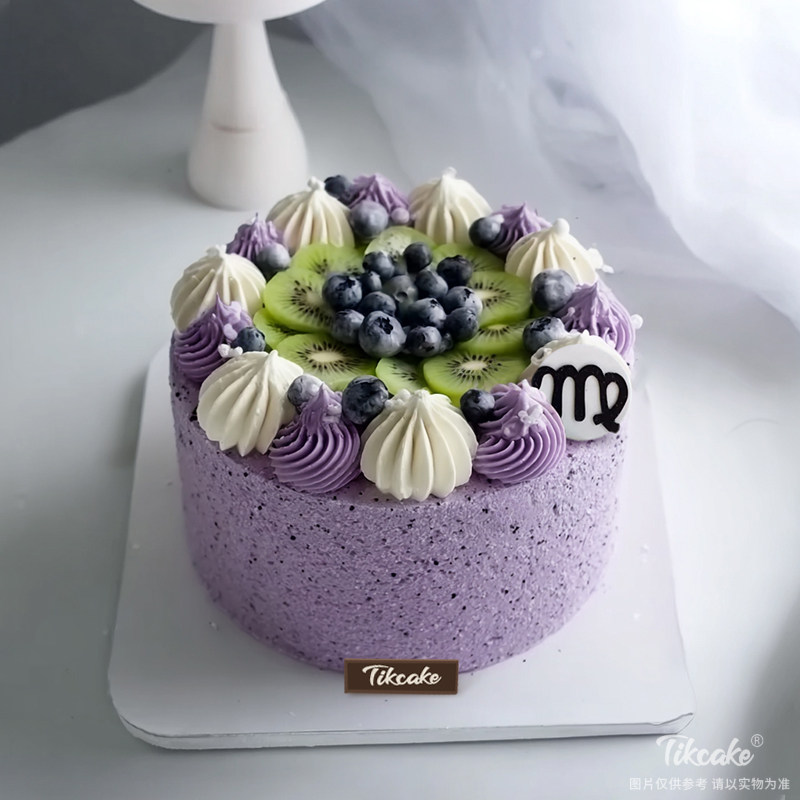 原创处女座主题水果鲜奶蛋糕三（8.23-9.22）