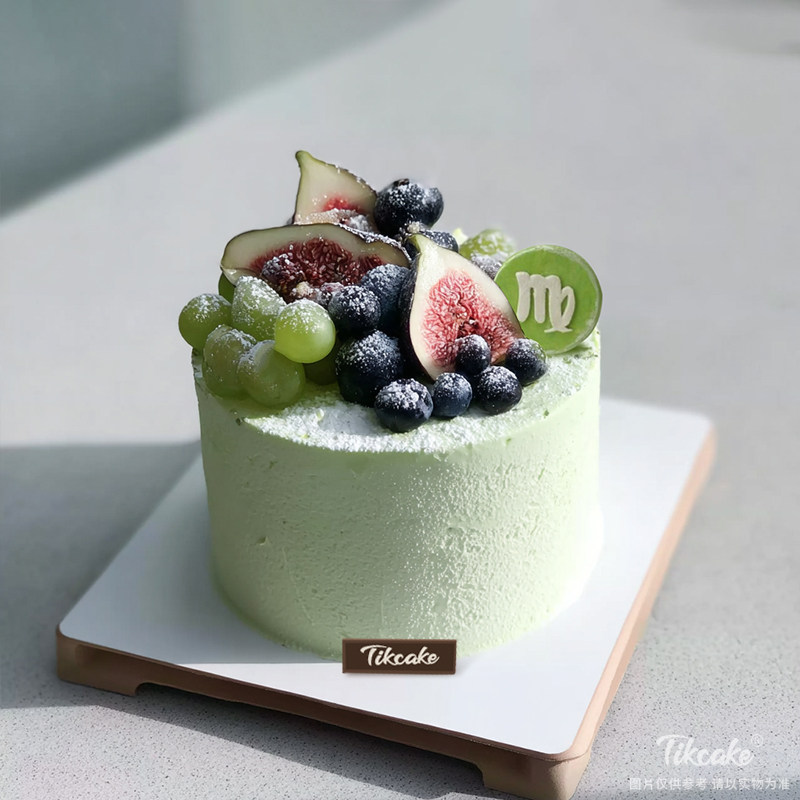 原创处女座主题水果鲜奶蛋糕六（8.23-9.22）