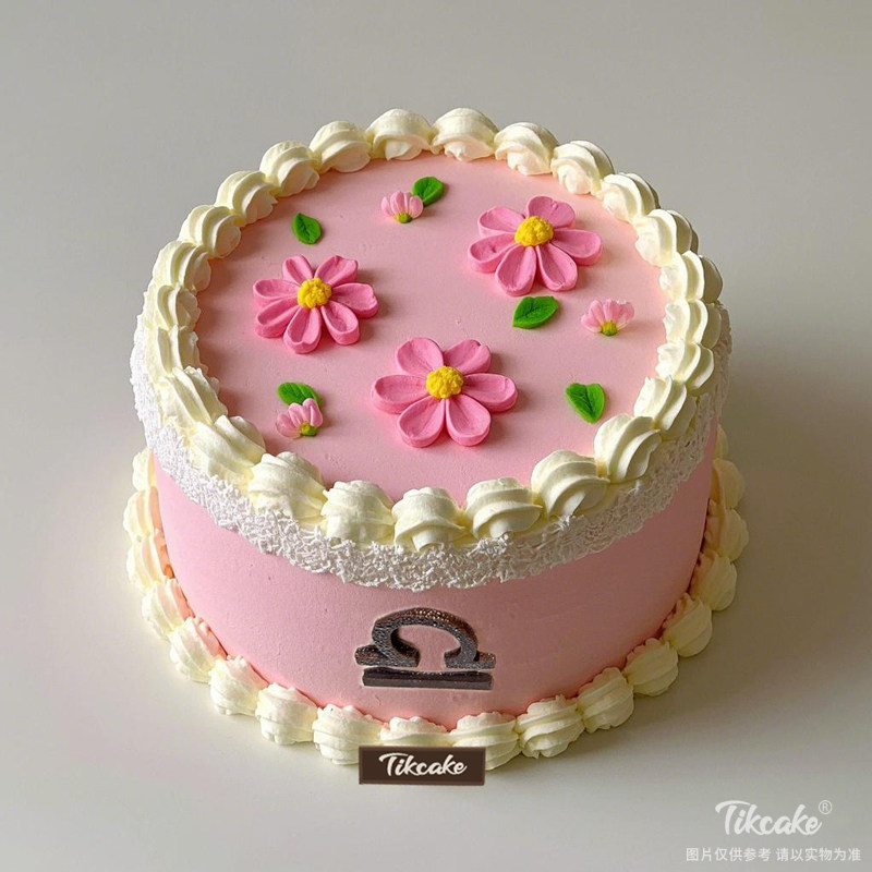 原创天秤座主题鲜奶蛋糕五（9.23-10.23）