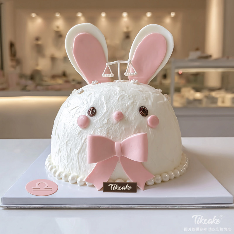 原创天秤座主题翻糖鲜奶蛋糕十（9.23-10.23）