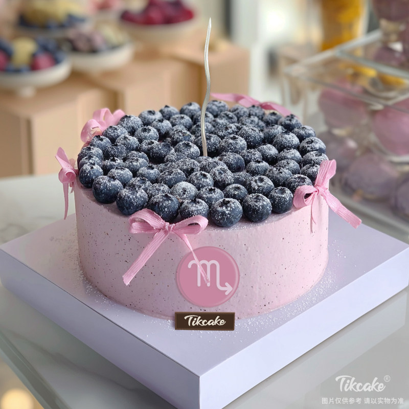 原创天蝎座主题水果鲜奶蛋糕二（10.24-11.22）