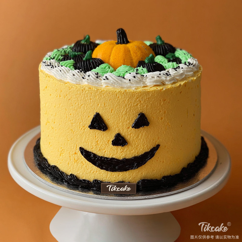 原创万圣节主题鲜奶蛋糕（八）