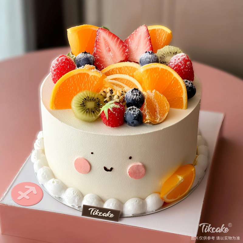 原创射手座主题水果鲜奶蛋糕（11.23-12.21）