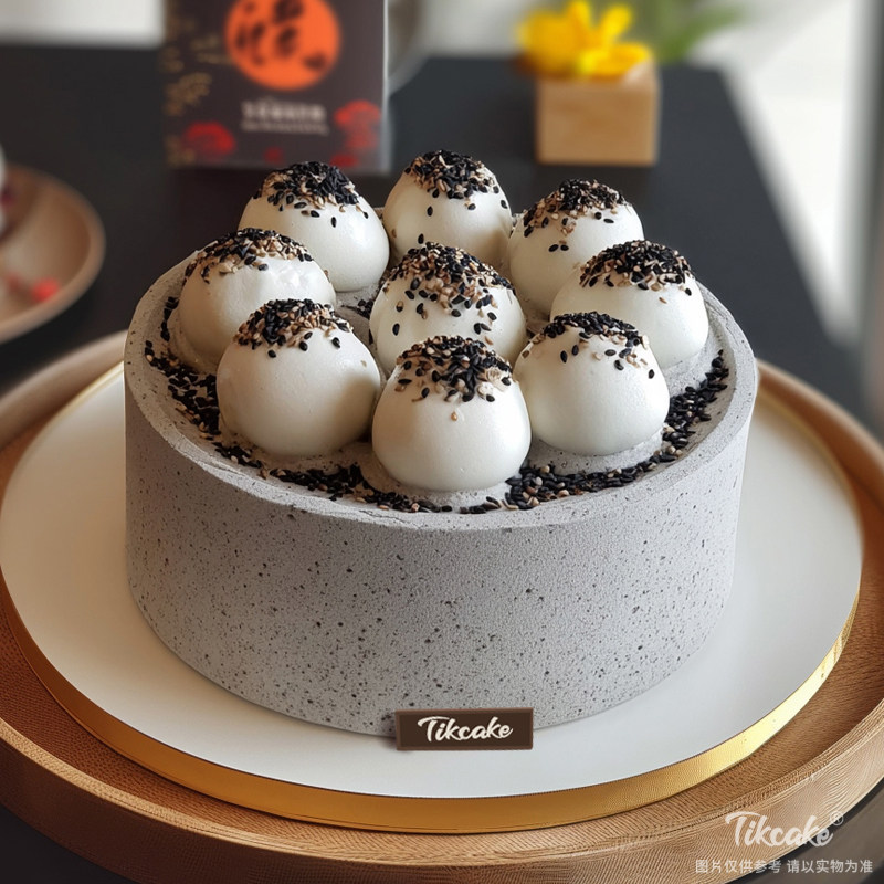 原创“汤圆”主题鲜奶蛋糕