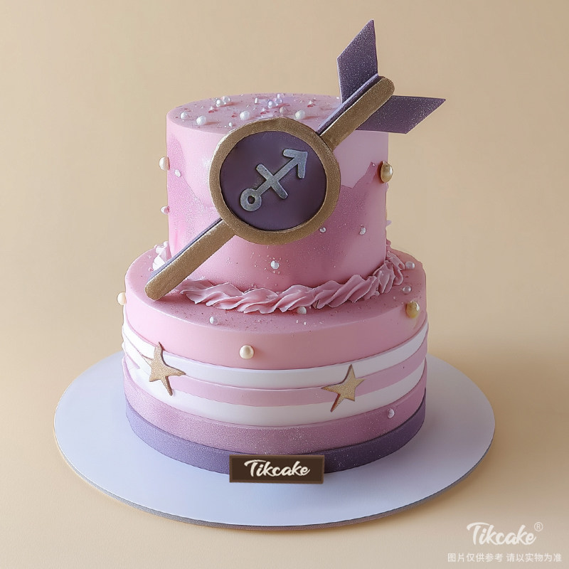 原创射手座主题双层鲜奶蛋糕（11.23-12.21）
