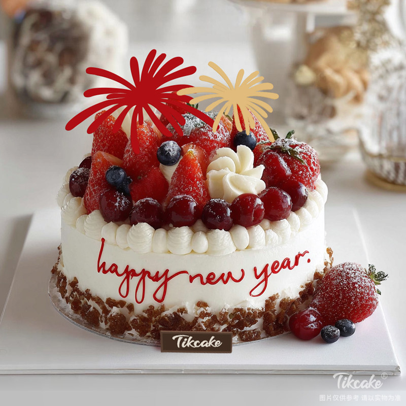 原创2026新年主题鲜奶蛋糕（十一）
