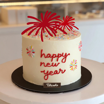 原创2026新年主题鲜奶蛋糕（七）