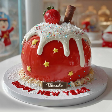 原创2026新年主题鲜奶蛋糕（八）